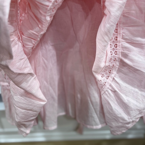 Mable Babydoll Dress Pink Sz Medium - Picture 10 of 11